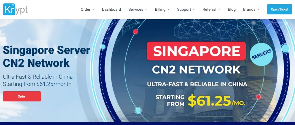 Krypt 官网截图